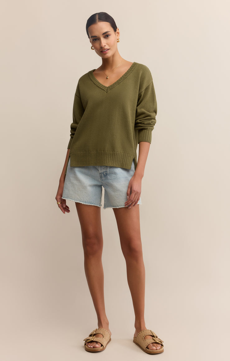 All Around V Neck Sweater