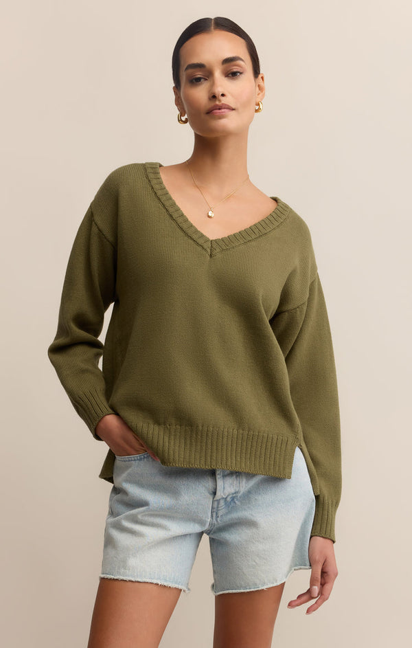 All Around V Neck Sweater