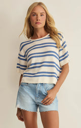 Prado Stripe Sweater Tee