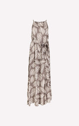 Shell Print Maxi Dress
