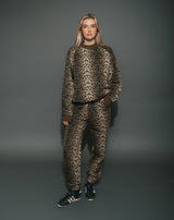 Oversized Jogger-Leopard