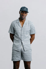 Jacquard Camp Collar Shirt