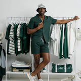 Linen Blend Shorts