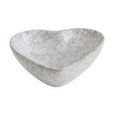 Antique White Heart Dish