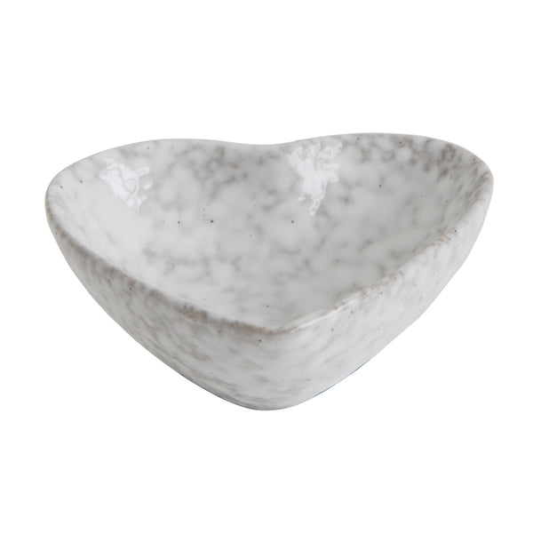 Antique White Heart Dish