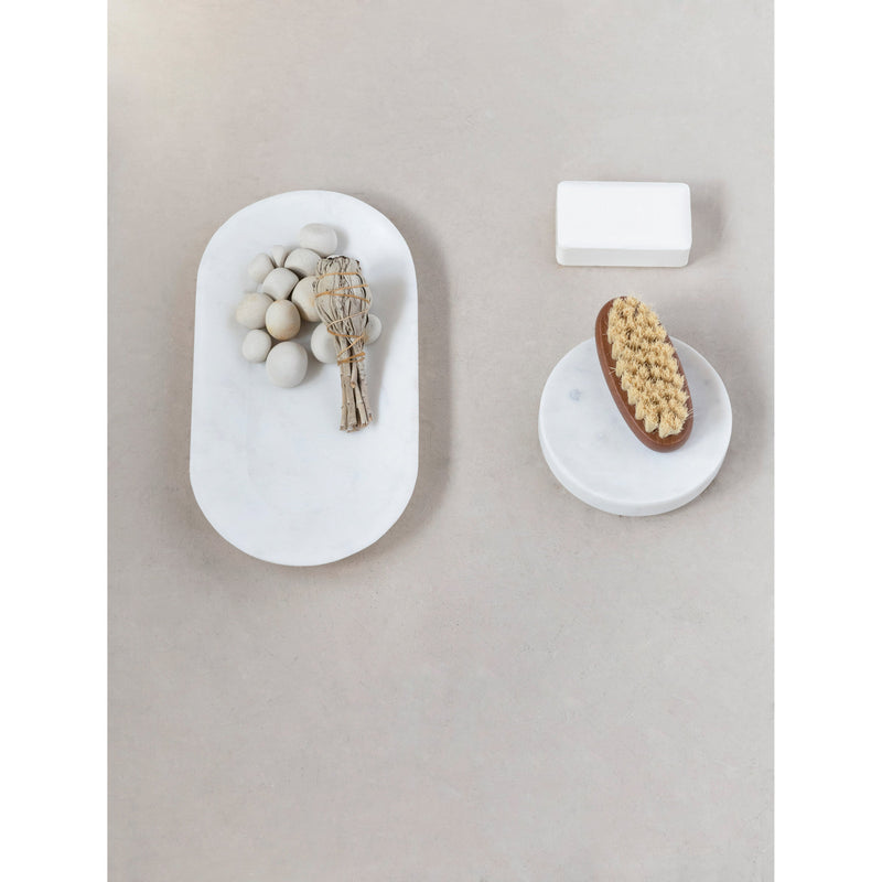Oval Marble Dish