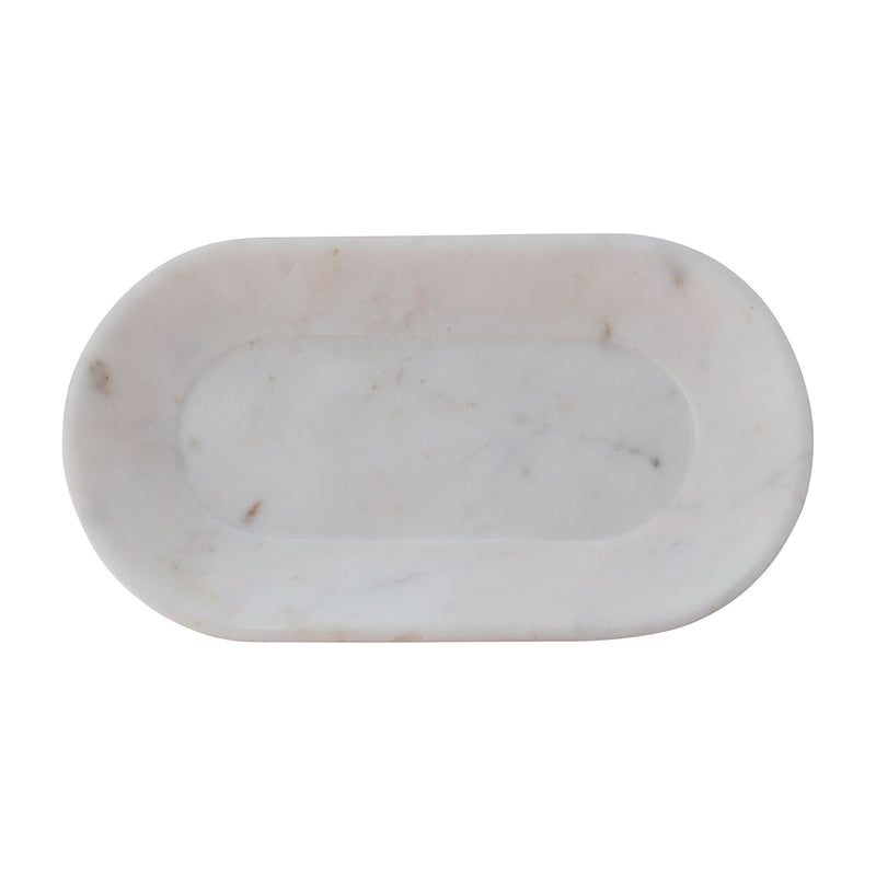 Oval Marble Dish