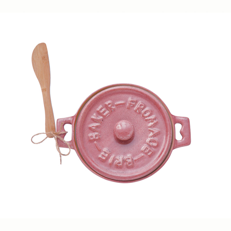 Brie Baker W/Spreader