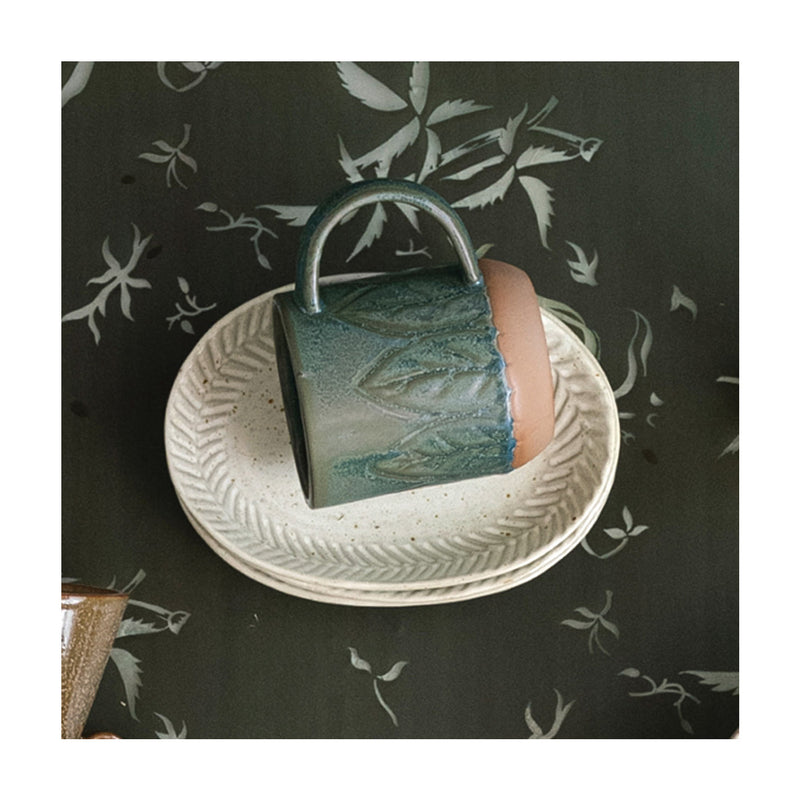 Stoneware Plate 7-3/4"