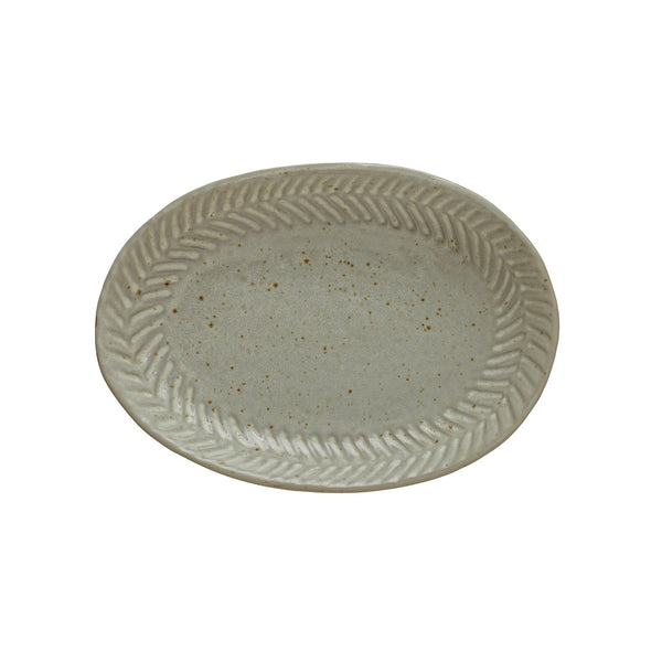 Stoneware Plate 7-3/4"
