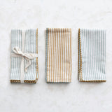 Cotton Napkin W/Stripe S/4