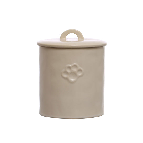 Treat Canister W/Paw