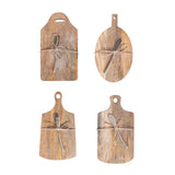Mango Wood Board W/Knife