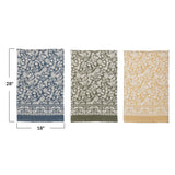 Floral Tea Towel S/3