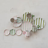 Scalloped Printed Plate