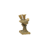 Antiqued Bird Taper Holder
