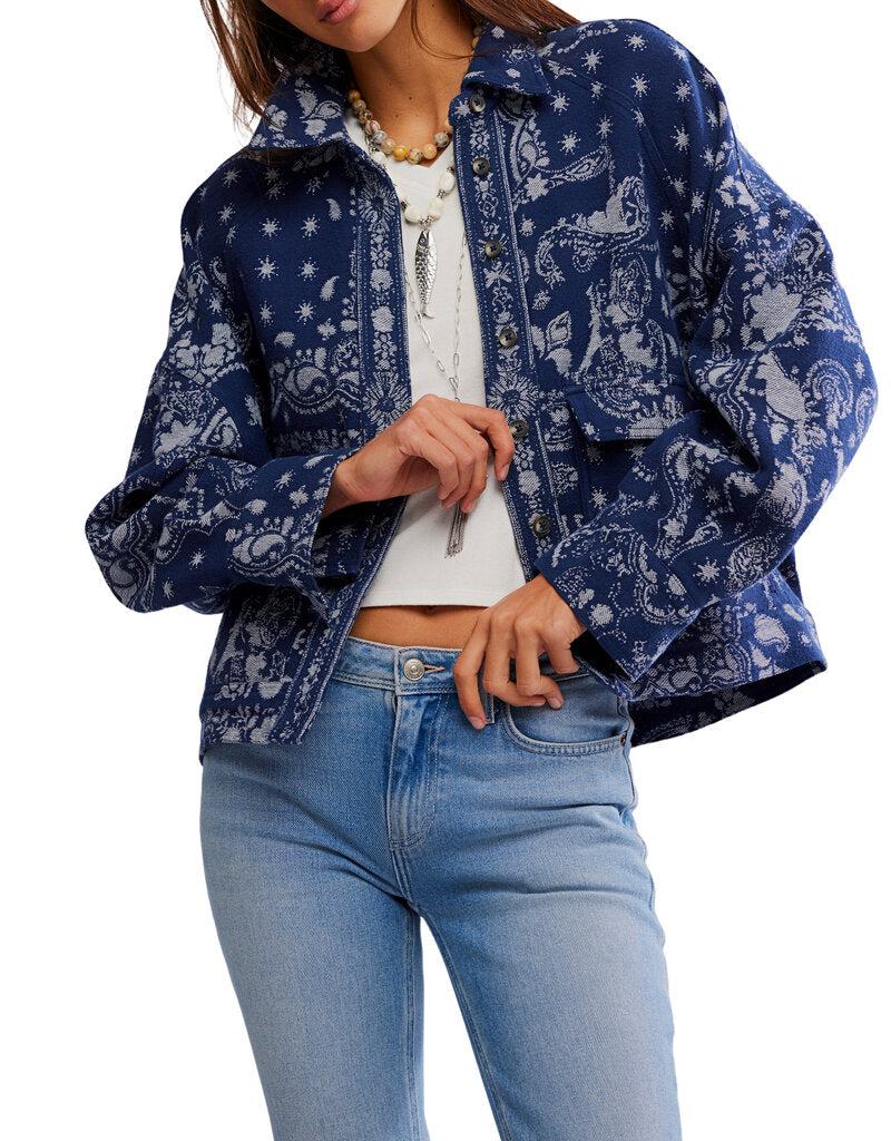 Bandana Jacquard Shirt