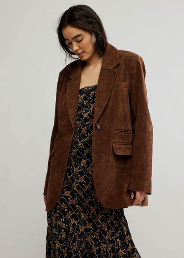 Paper Cut Vegan Blazer