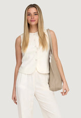 Goa Linen Blend Vest