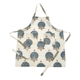 Flora Block Print Apron