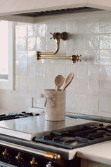 Stoneware Bow Crock