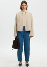 Jacqueline Wool Blend Jacket