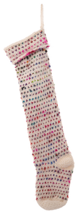 Colorful Knit Stocking