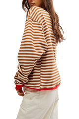 Classic Stripe Crew F24