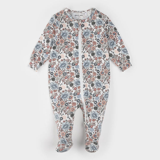 Floral Footed Sleeper