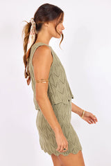 Succulent Sweater Tank