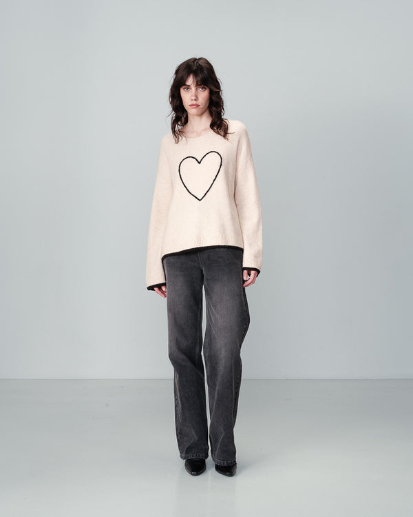 Namaste Heart Sweater