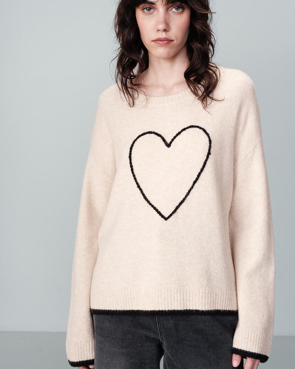 Namaste Heart Sweater