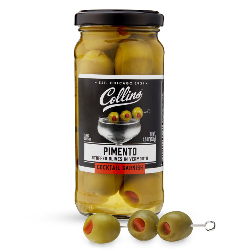 Martini Pimento Olives Jardines Domaine
