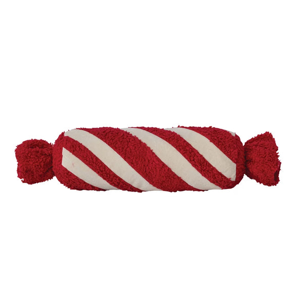 Sherpa Candy Pillow