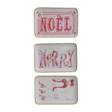 Holiday Enamel Tray