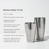 Stainless Steel Boston Shaker