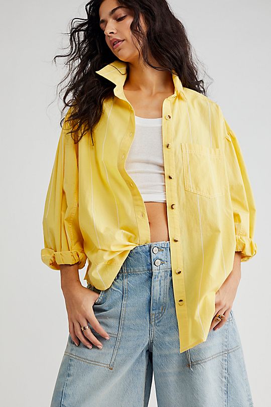 Happy Hour Stripe Blouse