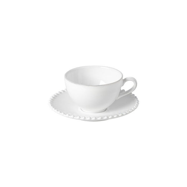Pearl Tea Cup & Saucer