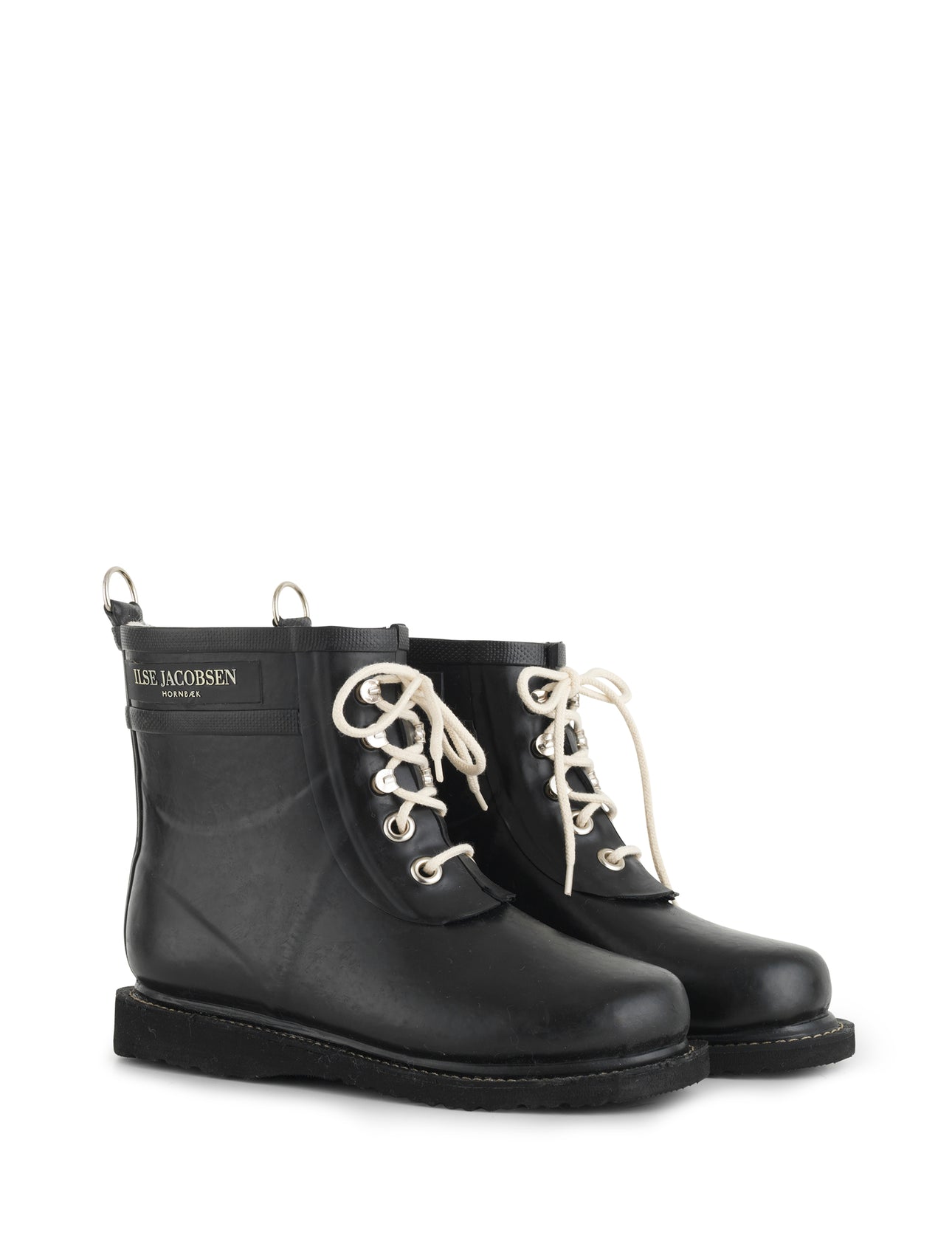 Rubber Lace Up Boot – Jardines Domaine