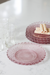 Chantilly Glass Plate