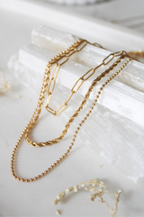 Celine Mixed Chain Necklace