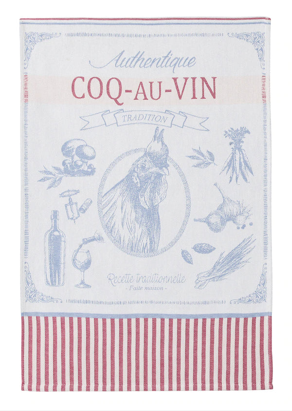 Coq au Vin Tea Towel