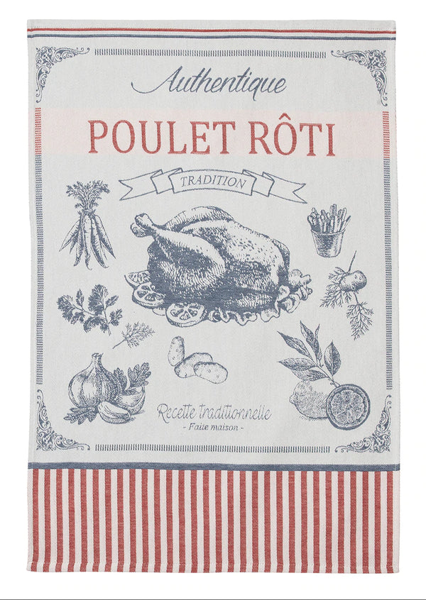 Poulet Roti Tea Towel