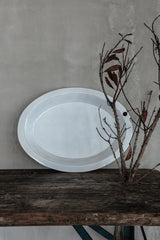 White Oval Platter