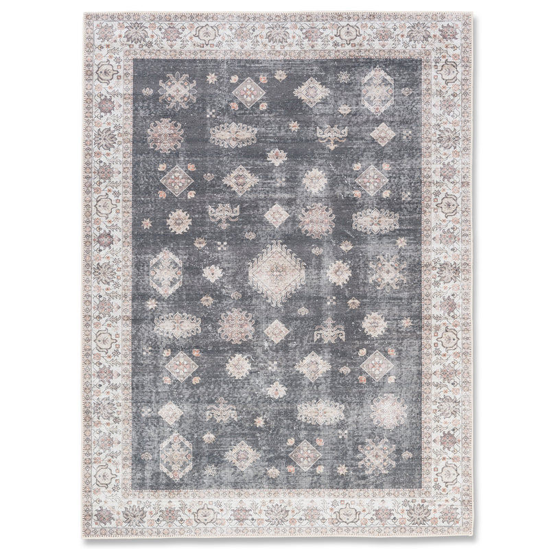 Spillproof Washable Rug-CHARCOAL