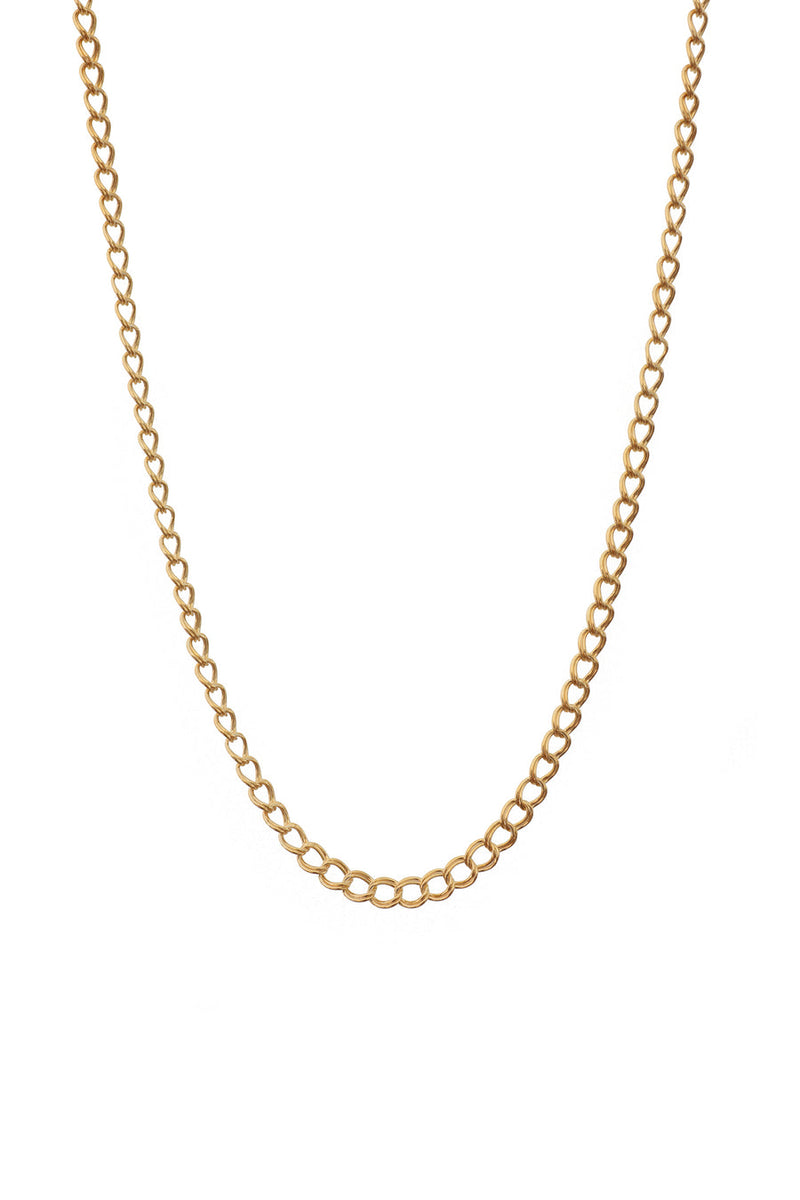 Parallel Curb Chain Necklace